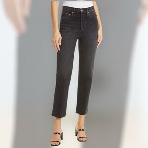 ReDone 70’s Ultra High Rise Stove Top Pipe Jeans